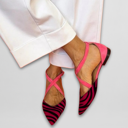 Éabha | Strappy Ballerina Flats