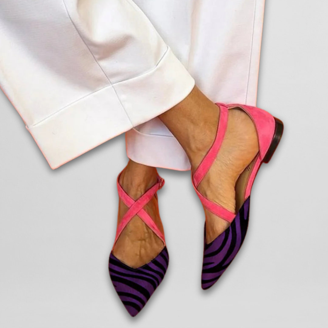Éabha | Strappy Ballerina Flats