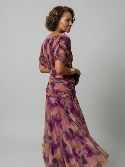 Danu | Off Shoulder Flow Midi Dress