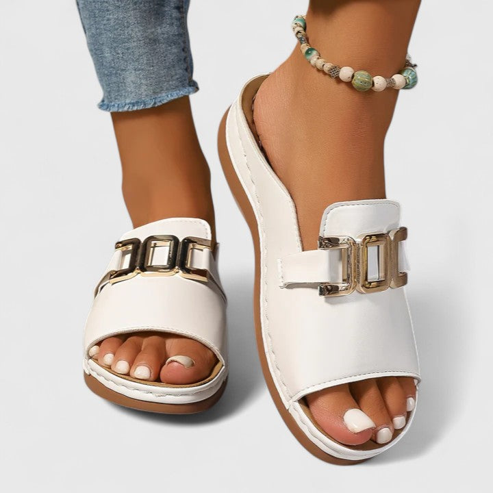 Gráinne | Luxe Buckle Sandals