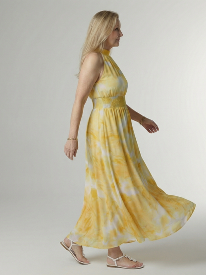 Caireann | Halter Midi Dress