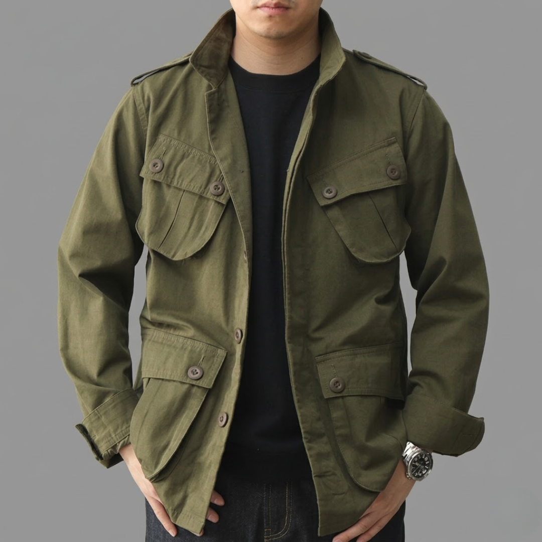 Iarlaith | Classic Field Jacket with Pockets