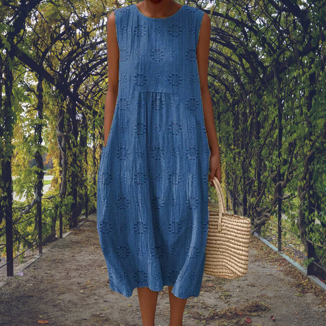 Nóra | Sleeveless Pocket Dress