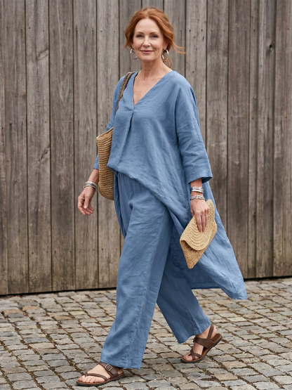 Maireád | Tunic & Wide-Leg Set