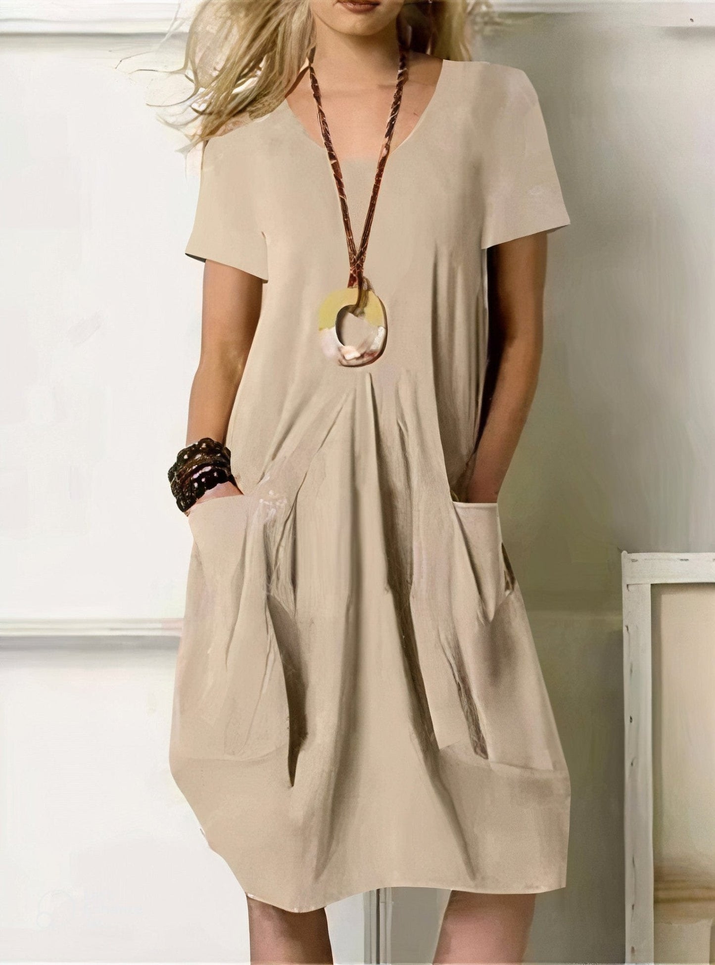 Siobhán™ | Fluid Casual Maxi Dress-