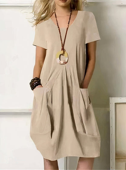 Siobhán™ | Fluid Casual Maxi Dress-