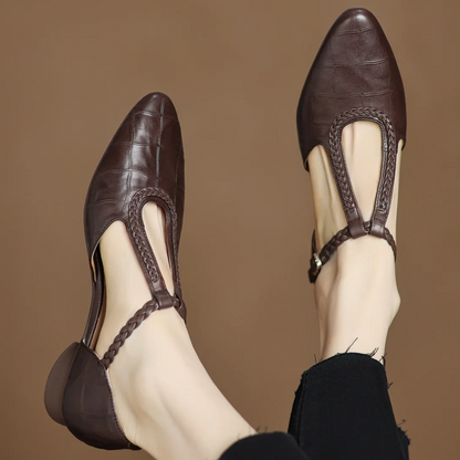 Aoibhfhinn | Leather Mary Janes