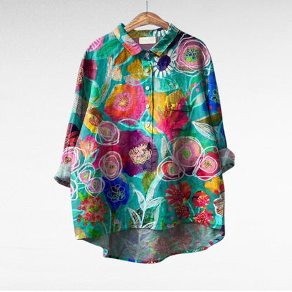 Gráinne | Elegant Breezy Summer Blouse