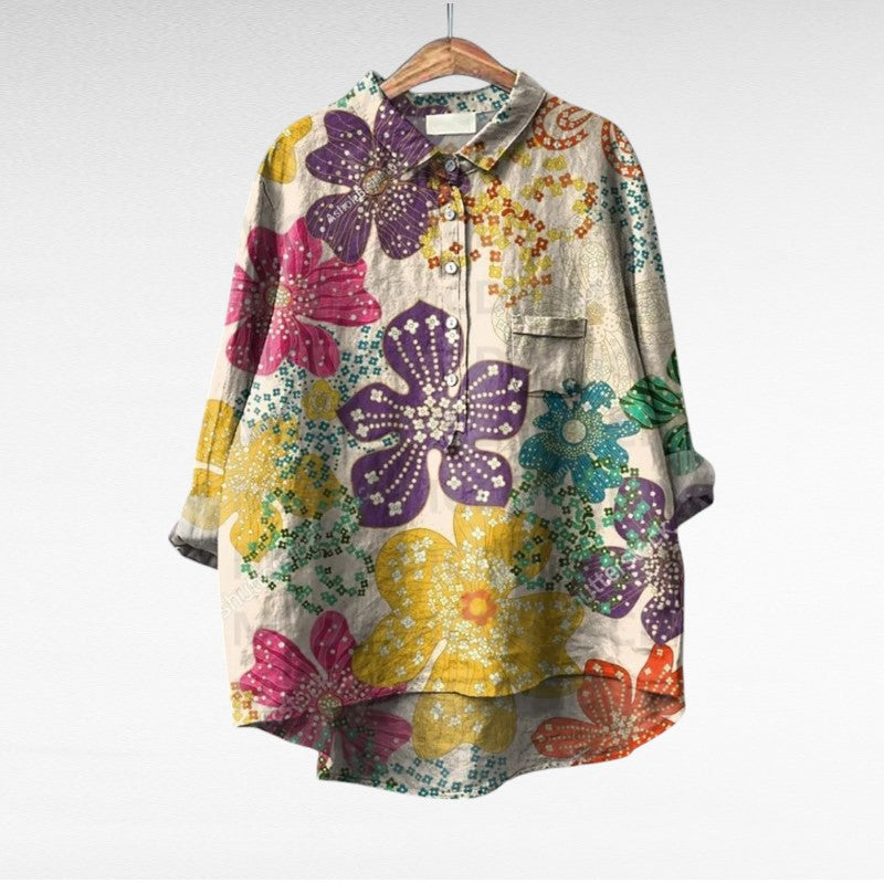 Gráinne | Elegant Breezy Summer Blouse