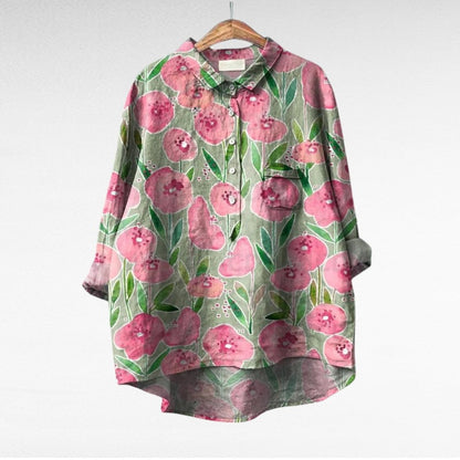 Gráinne | Elegant Breezy Summer Blouse