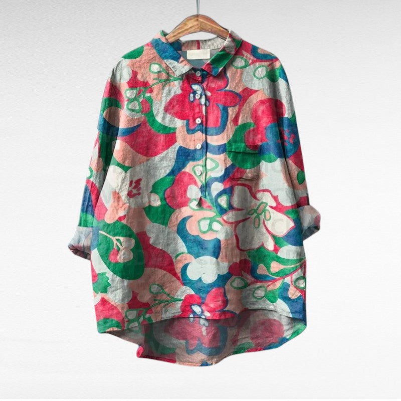 Gráinne | Elegant Breezy Summer Blouse