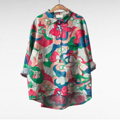 Gráinne | Elegant Breezy Summer Blouse