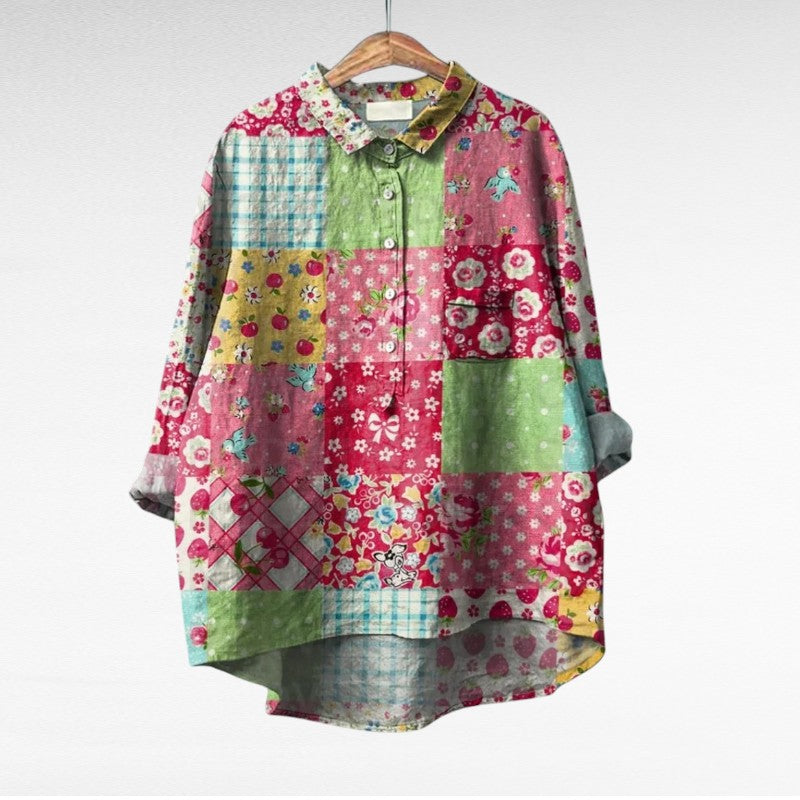 Gráinne | Elegant Breezy Summer Blouse