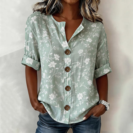 Neilí | Summer Floral Print Blouse