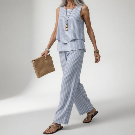 Sinéad | Coastal Striped Set