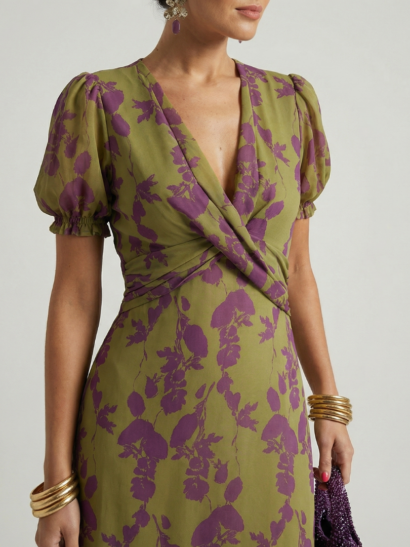Cliodhna | Relaxed Floral Midi Dress