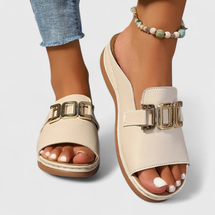 Gráinne | Luxe Buckle Sandals