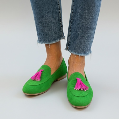 Saoirse Tassel-Embellished Loafers
