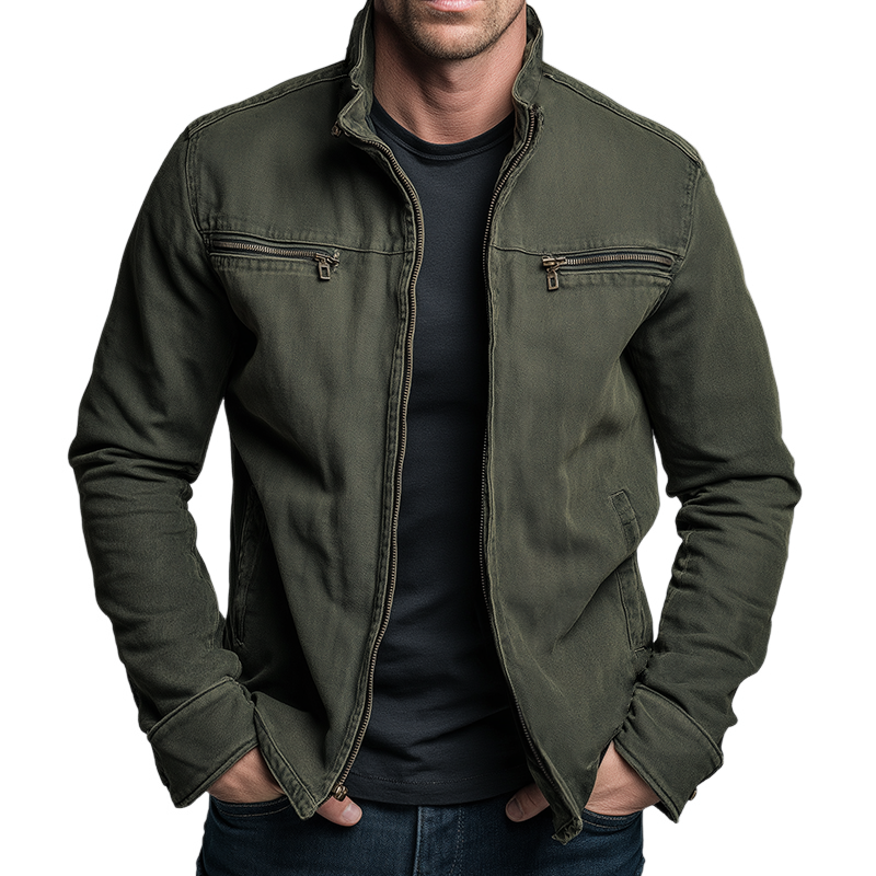 Eamon - Vintage Zip Jacket