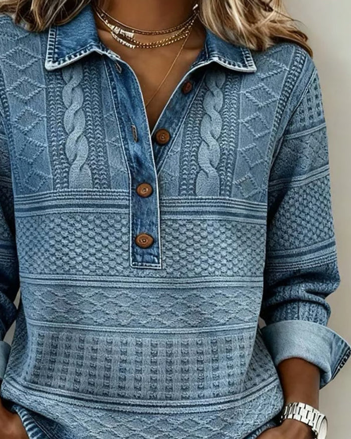 Eimear | Stylish Collar Top