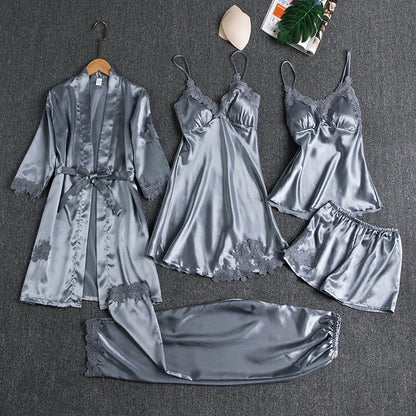Primrose | Elegant Five Piece Nightwear