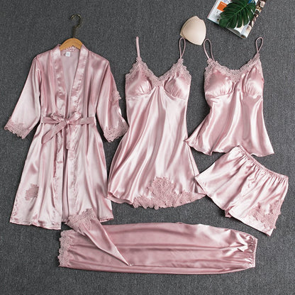 Primrose | Elegant Five Piece Nightwear