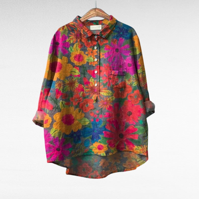 Aoife | Elegant Breezy Summer Blouse