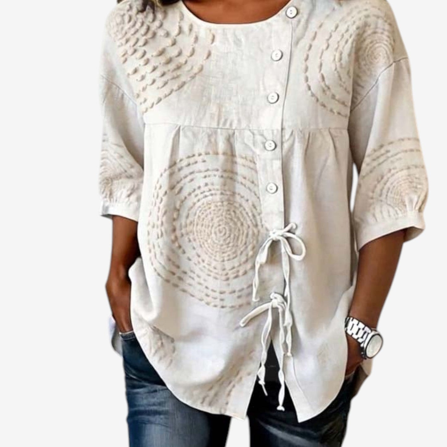 Nessa | Embroidered Blouse