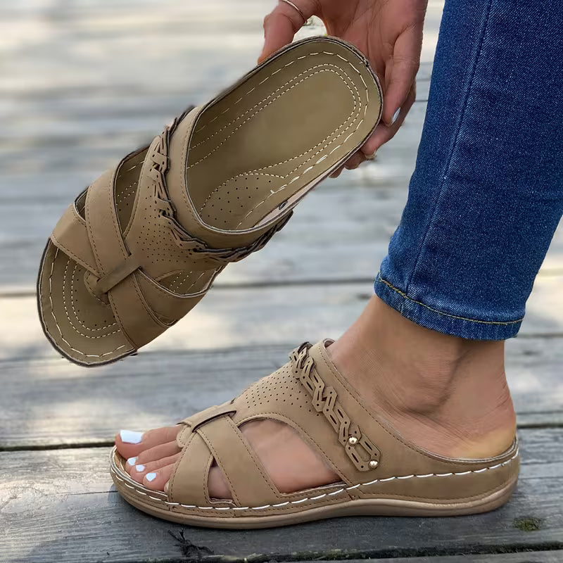 Brónach | Orthopedic Comfort Slide Sandals