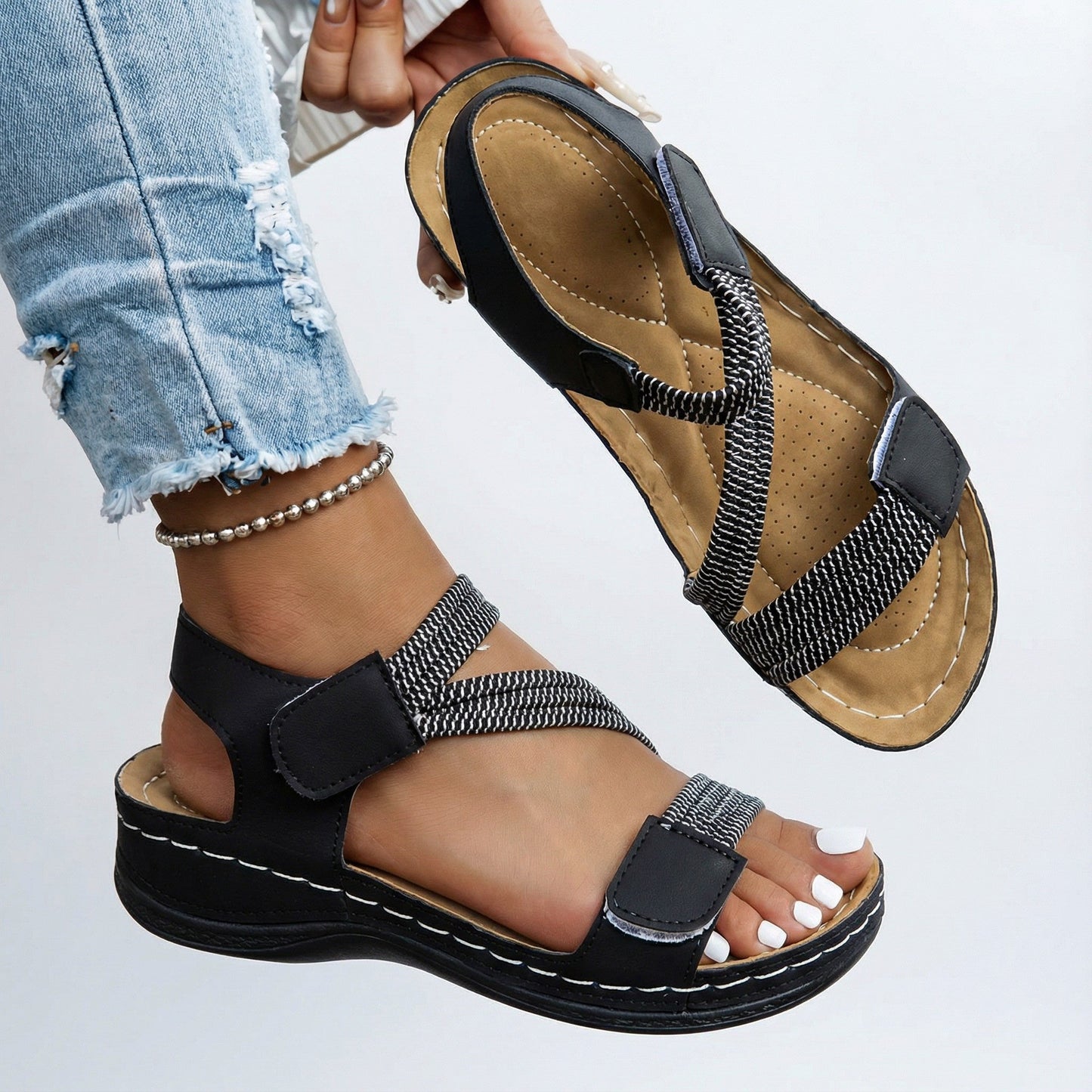 Róisín - Comfort Sandals with Orthopedic Support