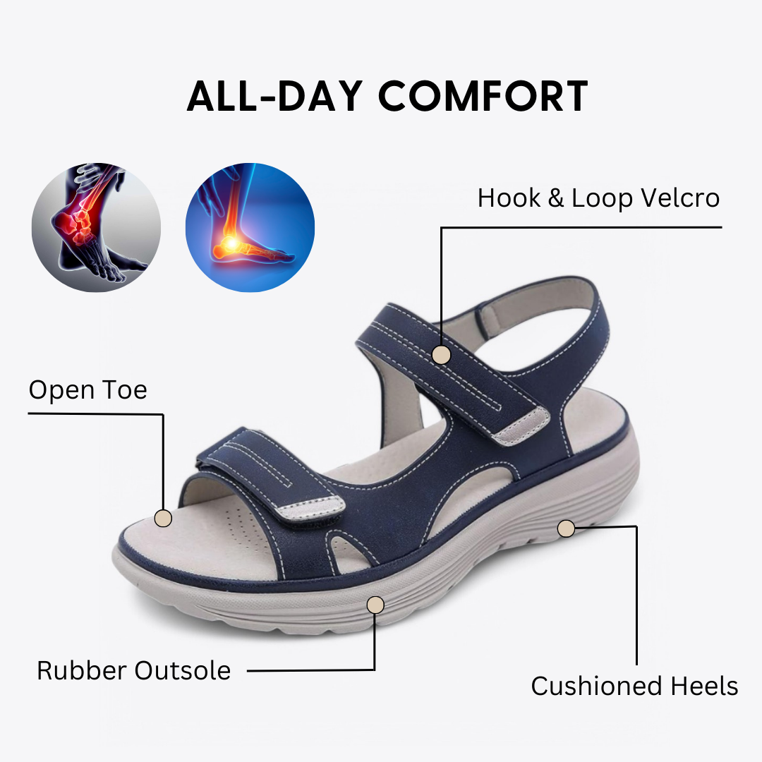 Fiadh | Orthopedic Adjustable Support Sandals