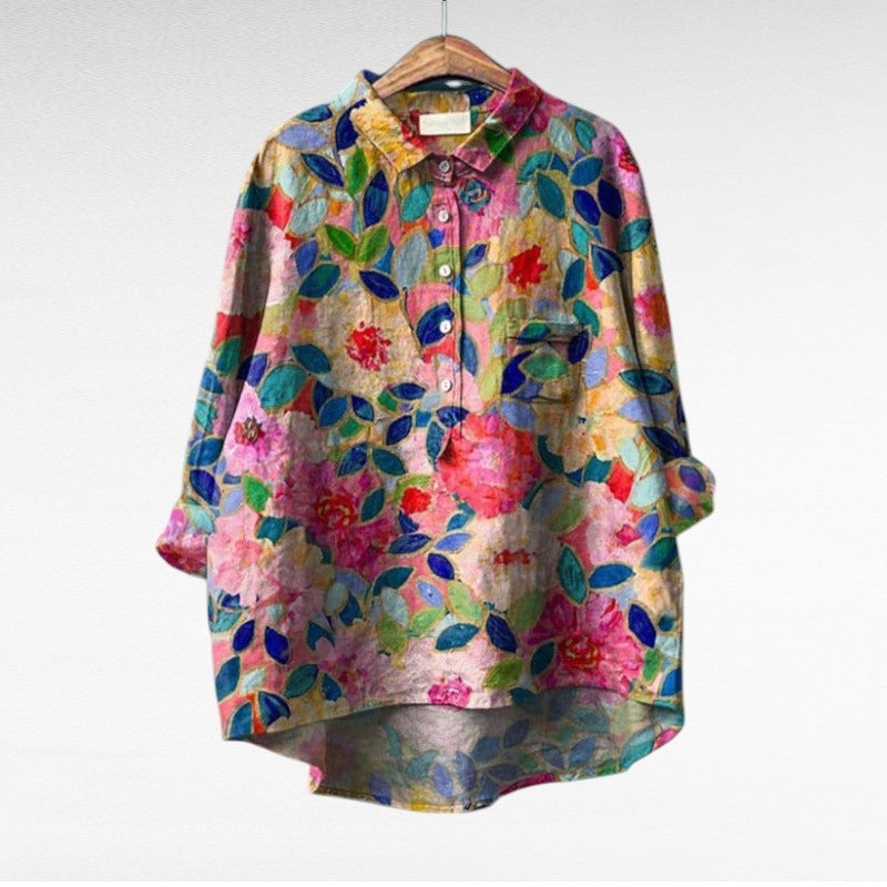 Deirdre | Elegant Breezy Summer Blouse