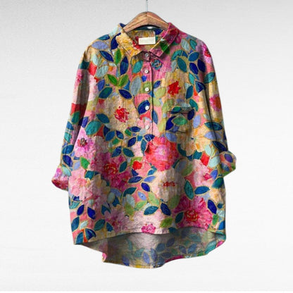 Deirdre | Elegant Breezy Summer Blouse