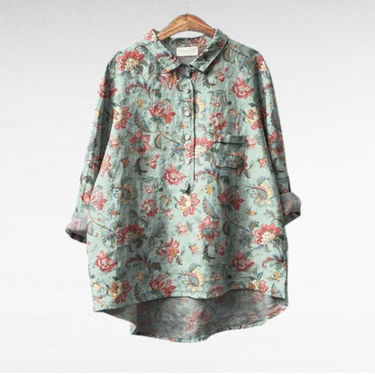 Deirdre | Elegant Breezy Summer Blouse
