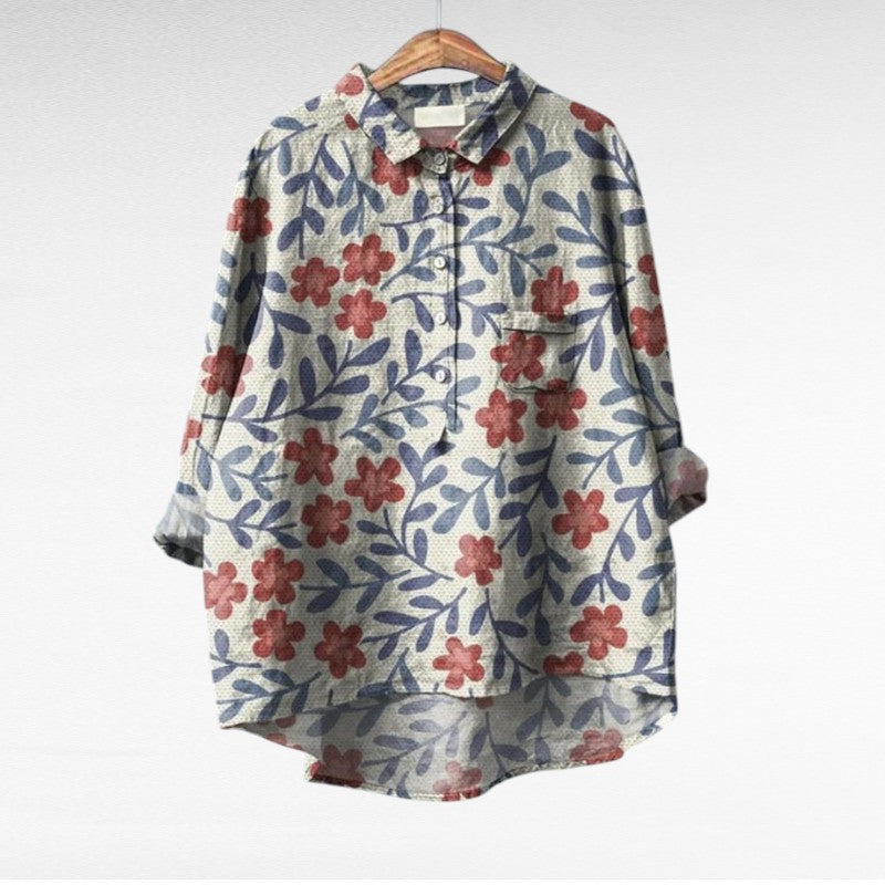 Deirdre | Elegant Breezy Summer Blouse