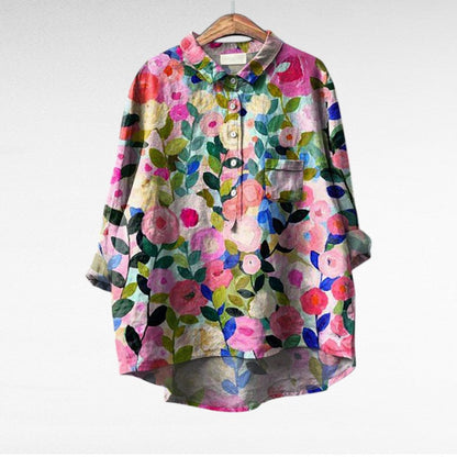 Deirdre | Elegant Breezy Summer Blouse