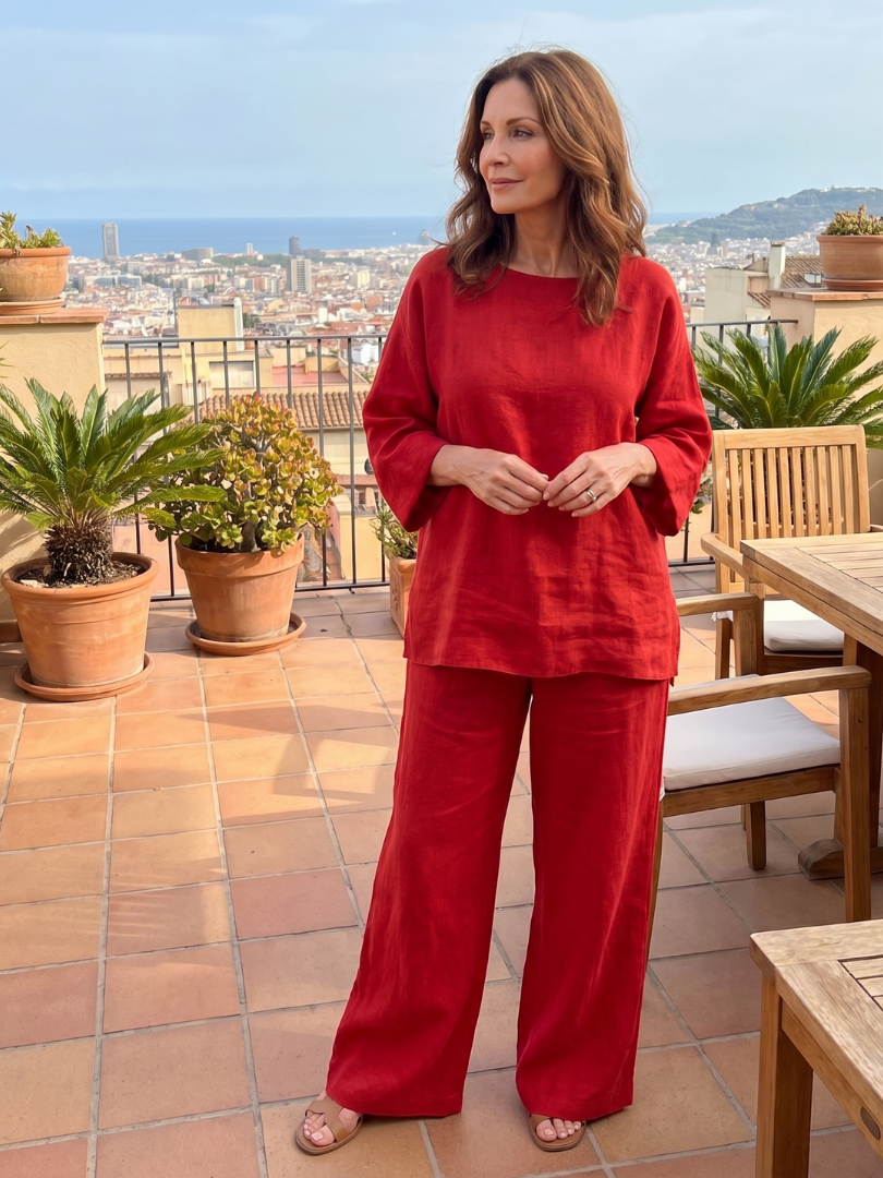 Brenna | Tunic & Wide-Leg Set