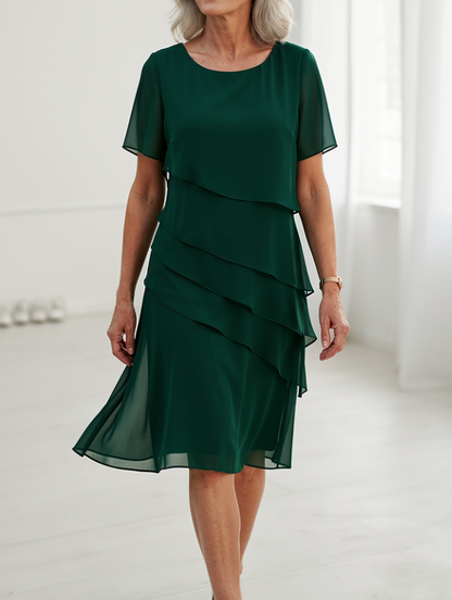 Aoibh | Ruffle Midi Dress