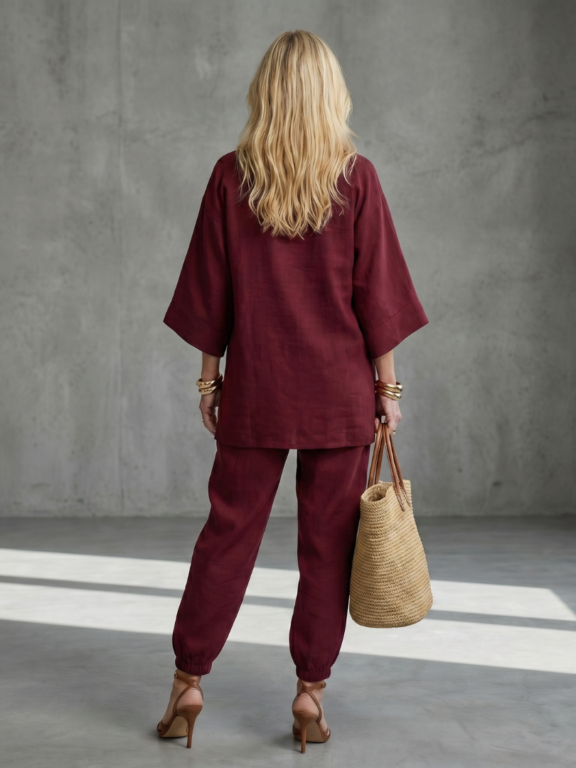 Neasa | Tunic & Trouser Set