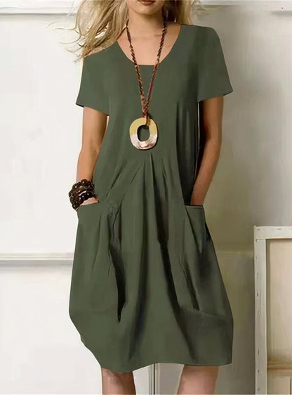 Siobhán™ | Fluid Casual Maxi Dress-