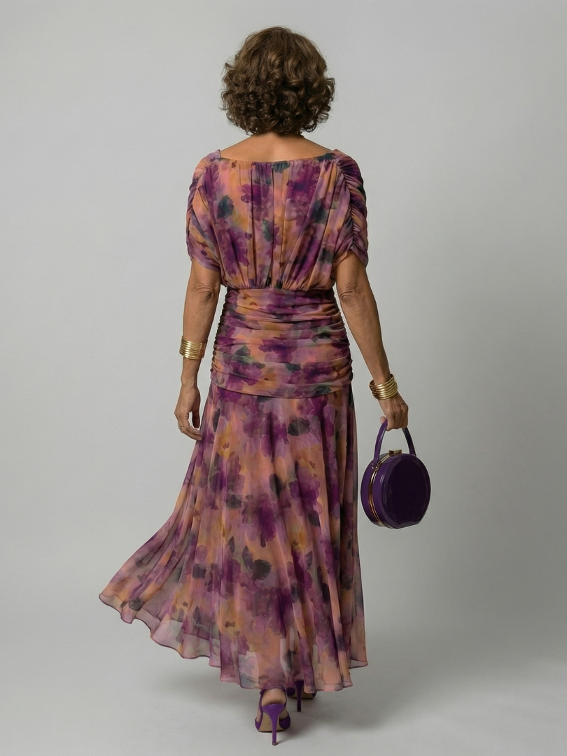 Treasa | Off-Shoulder Midi Dress