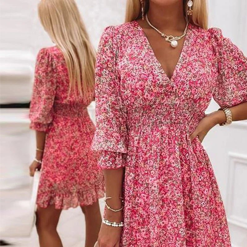Clodagh | Elegant Floral Dress