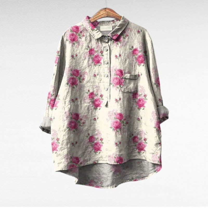 Deirdre | Elegant Breezy Summer Blouse
