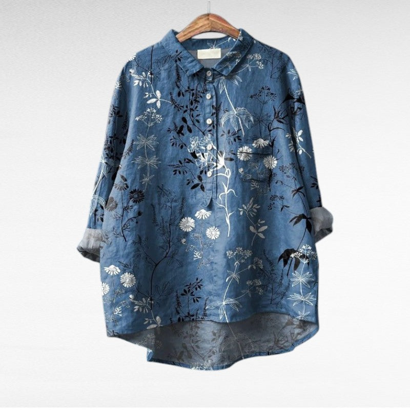 Deirdre | Elegant Breezy Summer Blouse