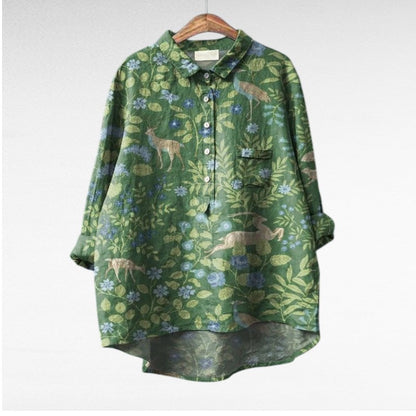 Deirdre | Elegant Breezy Summer Blouse