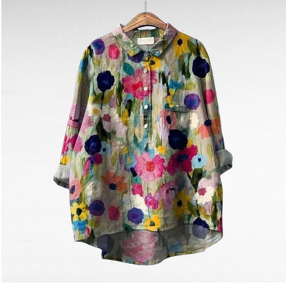 Deirdre | Elegant Breezy Summer Blouse