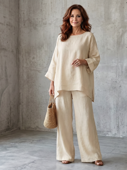 Brenna | Tunic & Wide-Leg Set