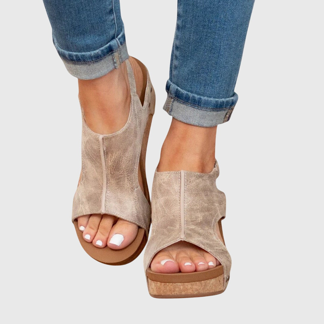 Gormlaith | Orthopedic Comfort Wedge Sandals