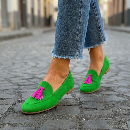 Saoirse Tassel-Embellished Loafers
