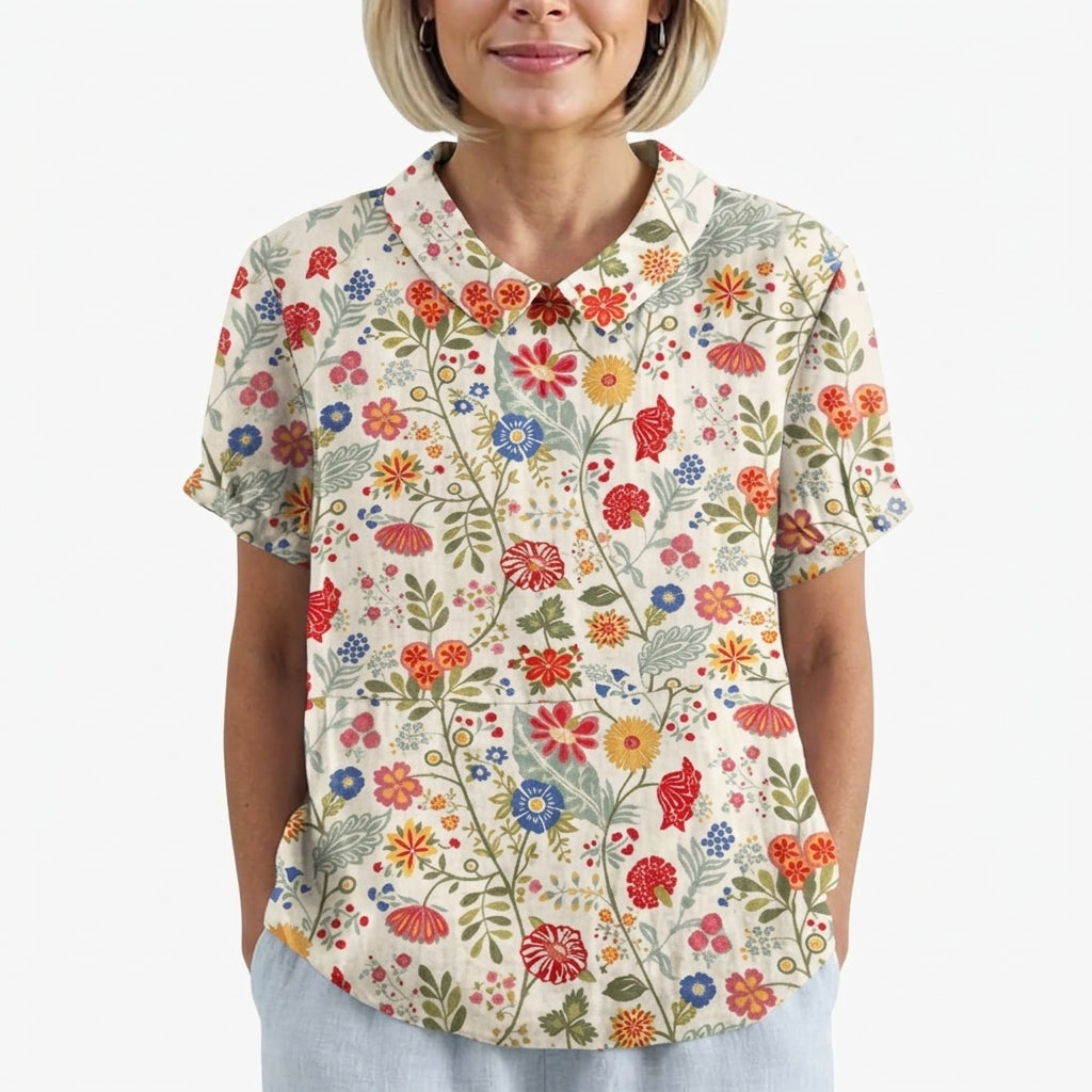 Searlait | Floral Shirt